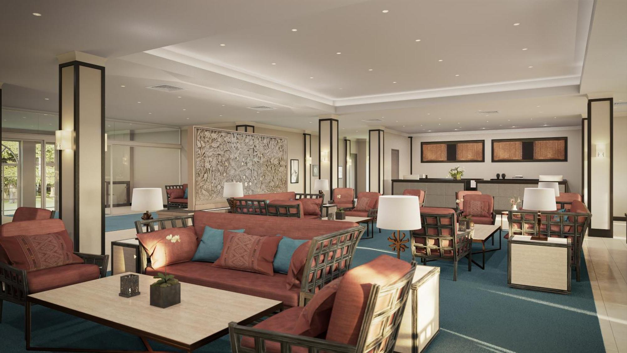 ชไตเกนแบร์เกอร์ ชตรันด์โฮเต็ล แอนด์ สปา ซิงสท์ Hotel ภายนอก รูปภาพ The lounge at the airport